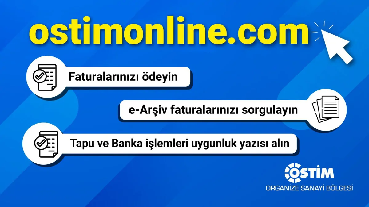 OSTİM Hizmetlerini Dijital Çözümlerle Hızlandırıyor