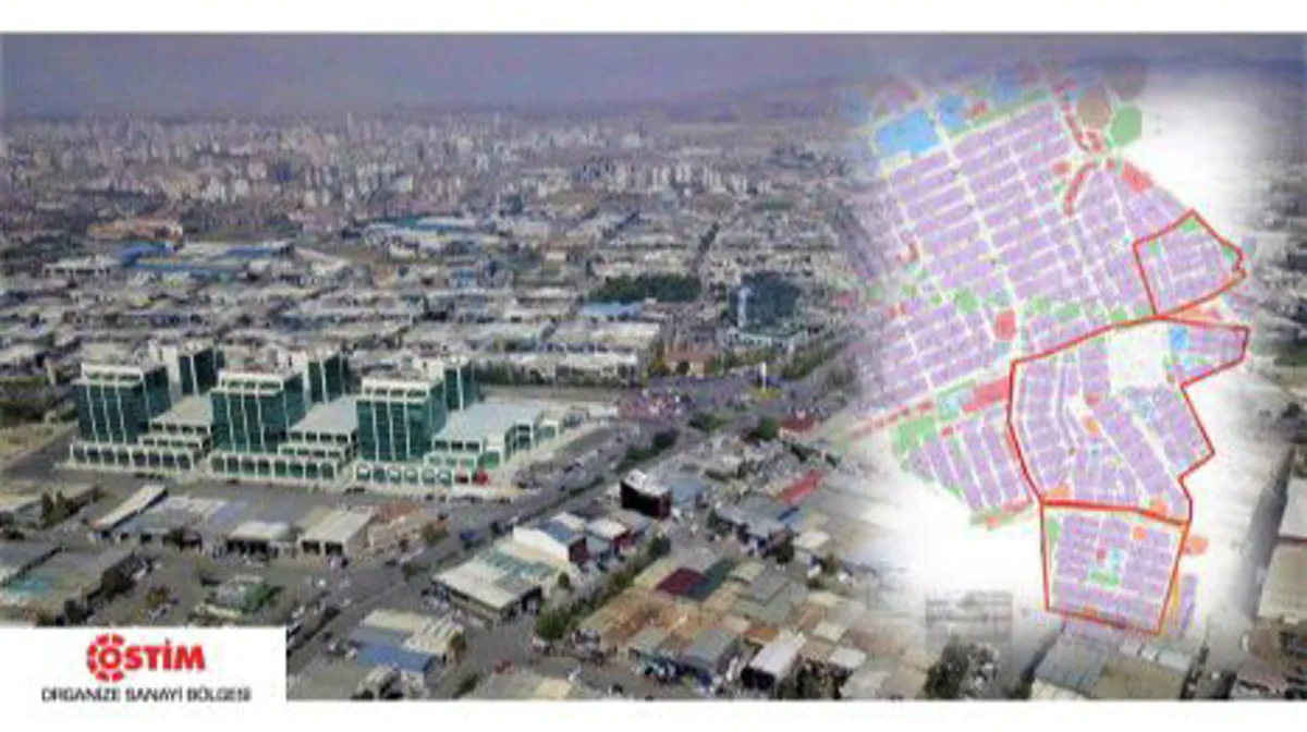 Regional Work Area Arrangement in OSTİM Organized Industrial Zone