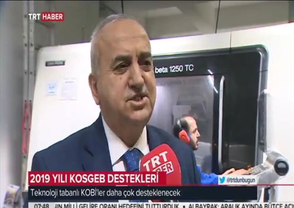 January 15, 2019 - TRT News: KOSGEB Support Programs Report