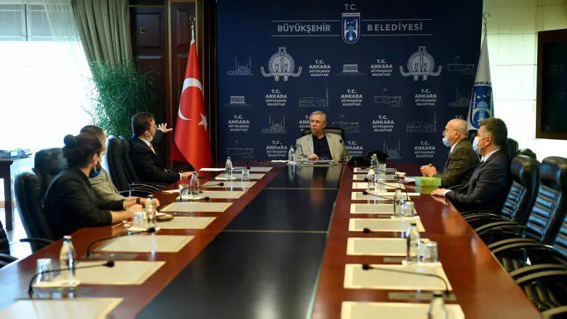 Başkan Mansur Yavaş'a Ziyaret