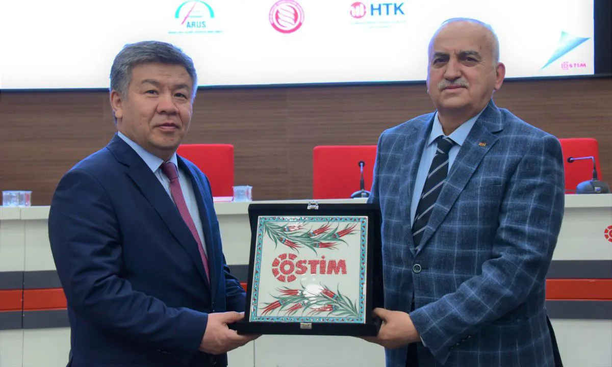 The OSTİM Model will be presented to the Kyrgyz Parliament.