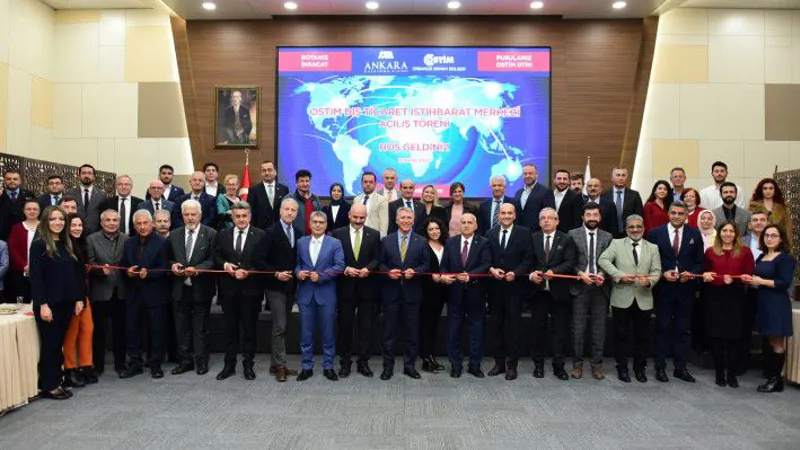 OSTİM Dış Ticaret İstihbarat Merkezi Açıldı