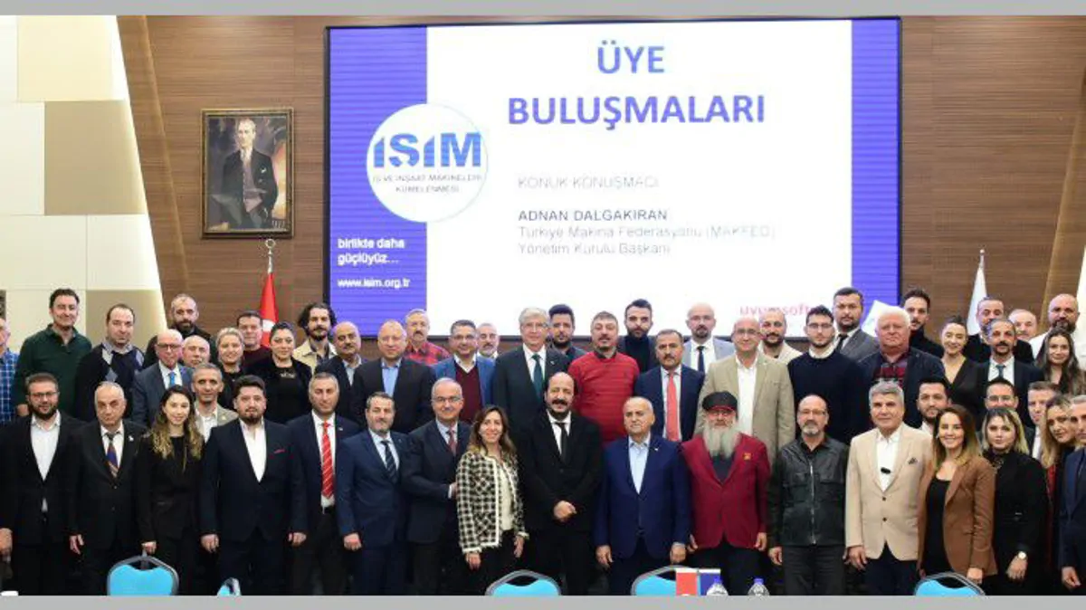 Adnan Dalgakıran met with İŞİM members.