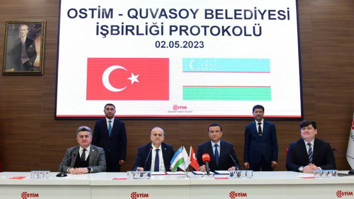 OSTİM-Özbekistan İşbirliğinde Yeni İmza