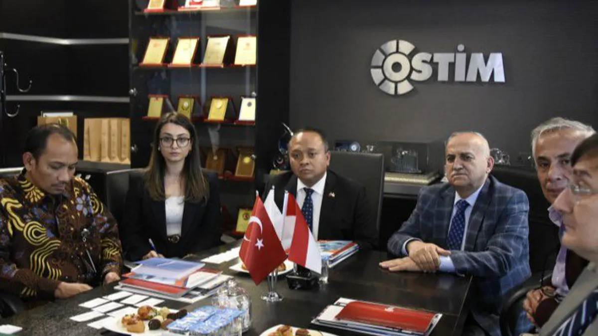 Endonezya Büyükelçisi: “OSTİM’i Endonezya’da bir endüstri bölgesi ile eşleştirelim”