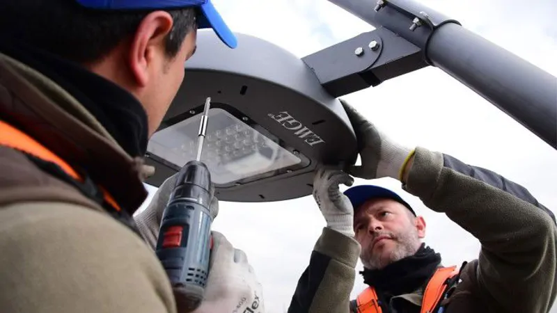 OSTİM LED Dönüşümünü Tamamladı