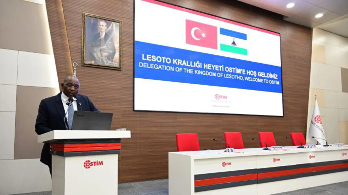 Lesotho Krallığı Başbakanı OSTİM’i Ziyaret Etti