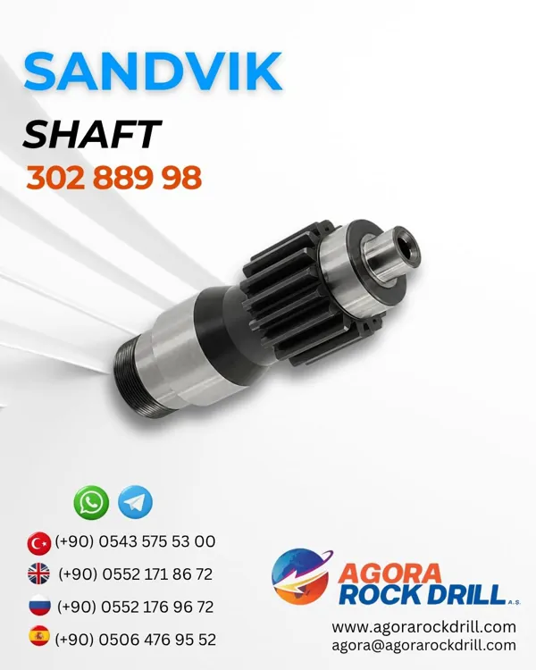 Sandvik - Shaft - 302 889 98 - 30288998