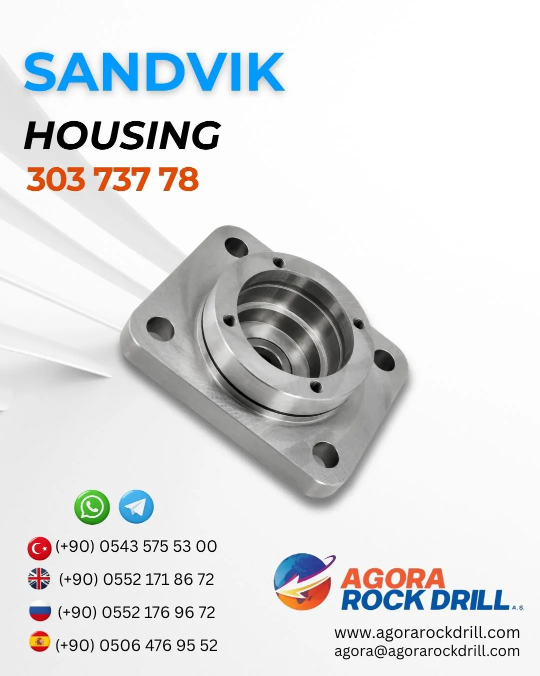 Sandvik - Housing - 303 737 78 - 30373778