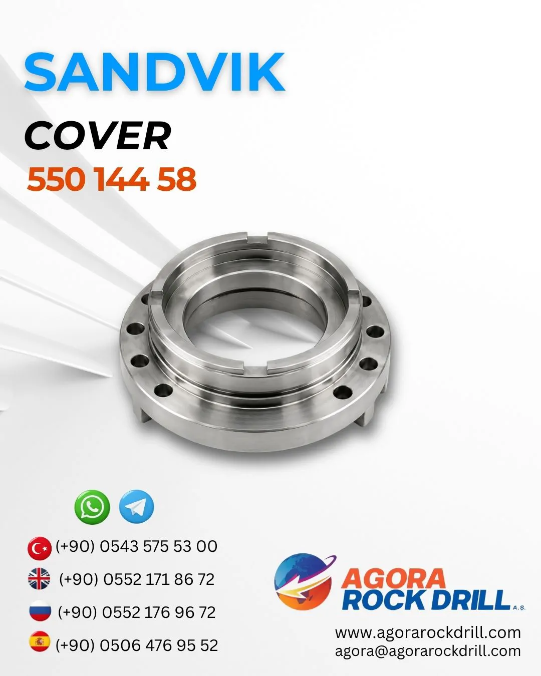 Sandvik - Cover - 550 144 58 - 55014458