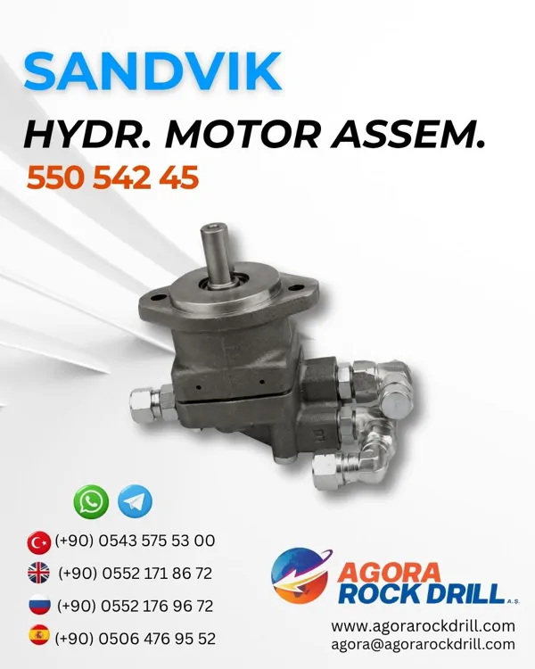 Sandvik - Hydr. Motor Assembly - 550 542 45 - 55054245