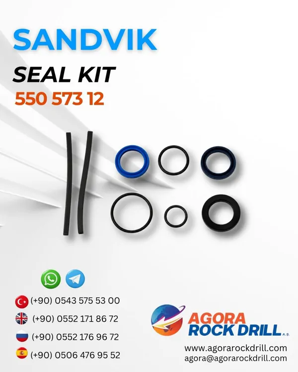 Sandvik - Seal Kit - 550 573 12 - 55057312