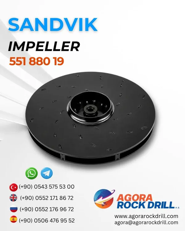 Sandvik - Impeller - 551 880 19 - 55188019