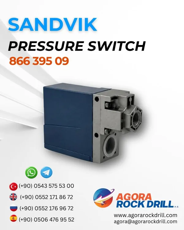 Sandvik - Pressure Switch - 866 395 09 - 86639509