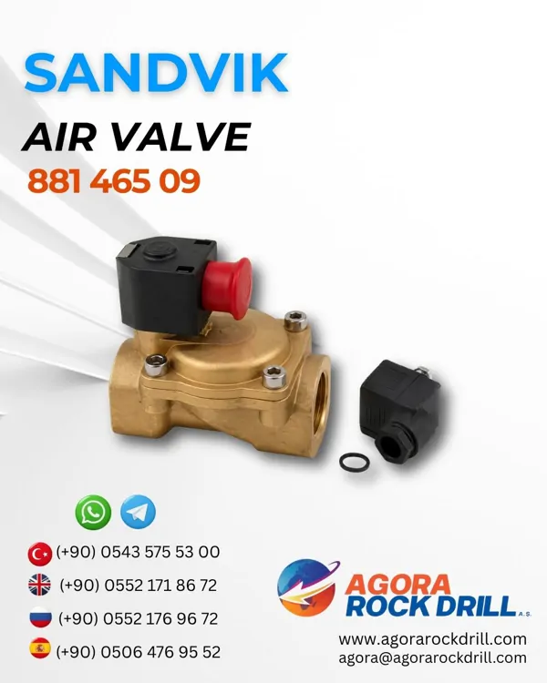 Sandvik - Air Valve - 881 465 09 - 88146509
