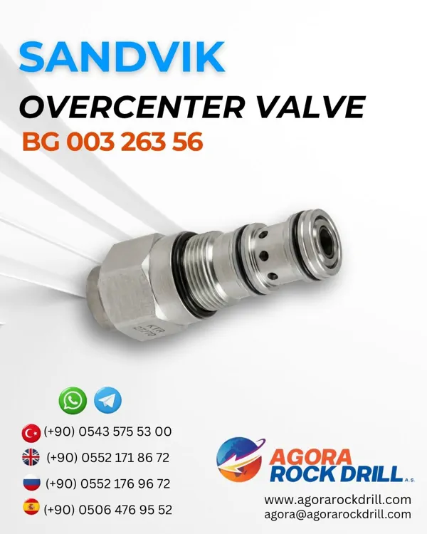 Sandvik - Overcenter Valve - BG 003 263 56 - BG00326356