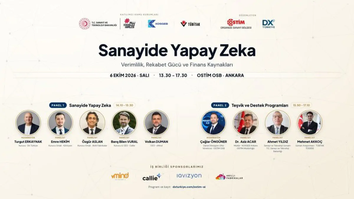 Sanayide Yapay Zeka Programı