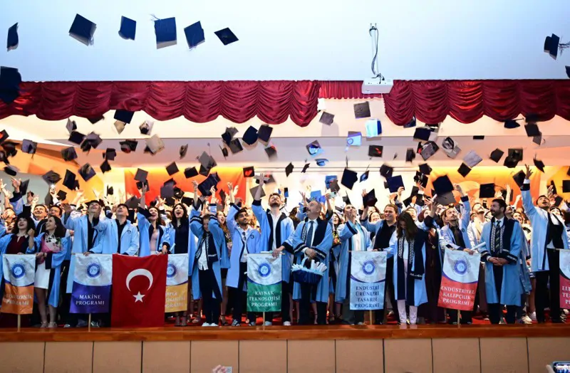Graduation Joy at Gazi University OSTİM Campus