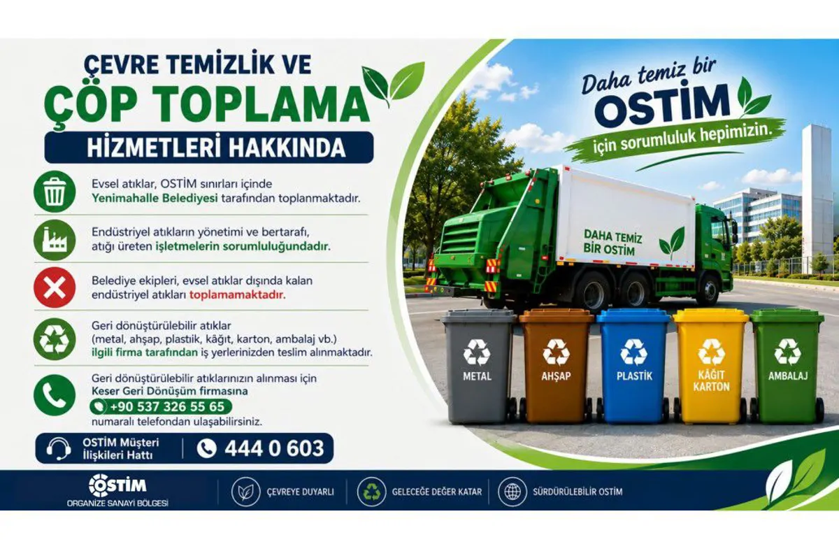 Çevre Temizlik ve Çöp Toplama Hizmetleri Hakkında