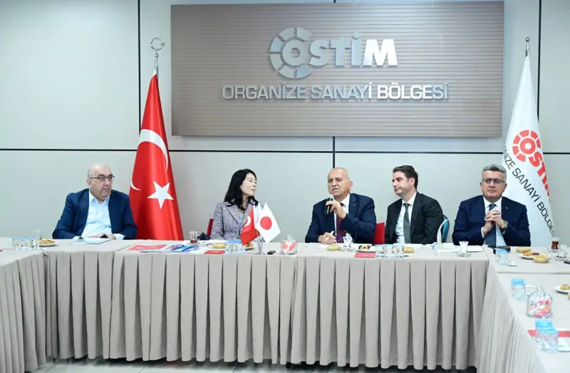 OSTİM’in Yeşil OSB Politikaları Japon Heyete Aktarıldı