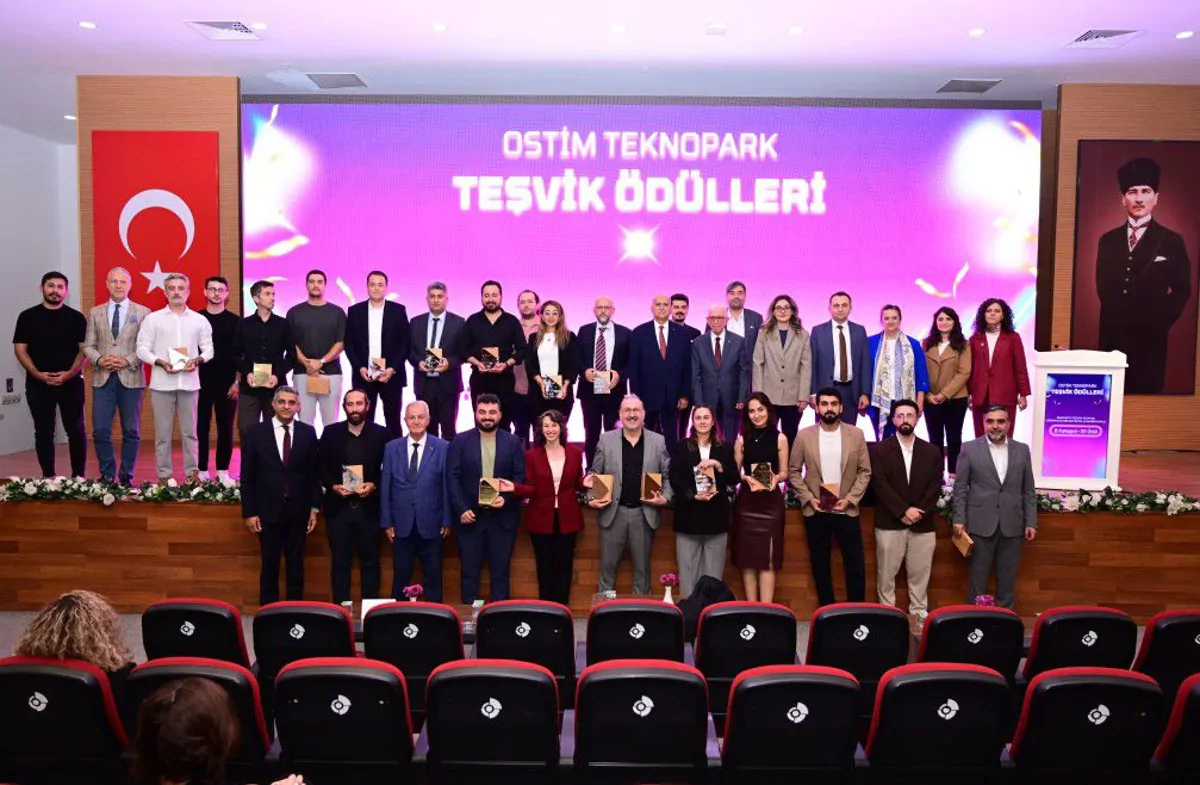 Ostim Teknopark Teşvik Ödülleri Sahiplerini Buldu