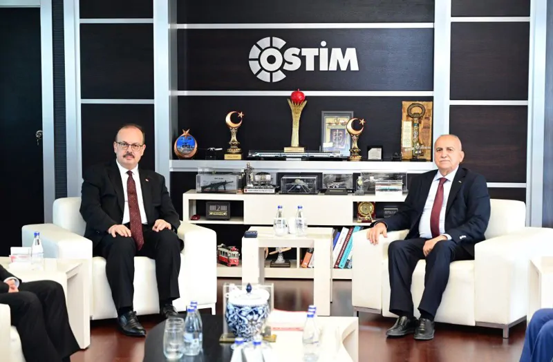 Ankara Valisi Yakup Canbolat OSTİM’i Ziyaret Etti 