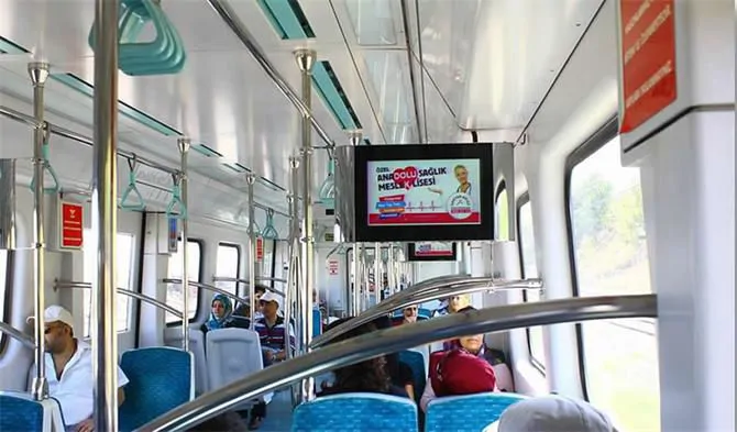 YHT Suburban Train Screens