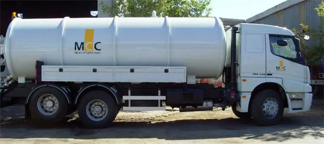 sewage truck