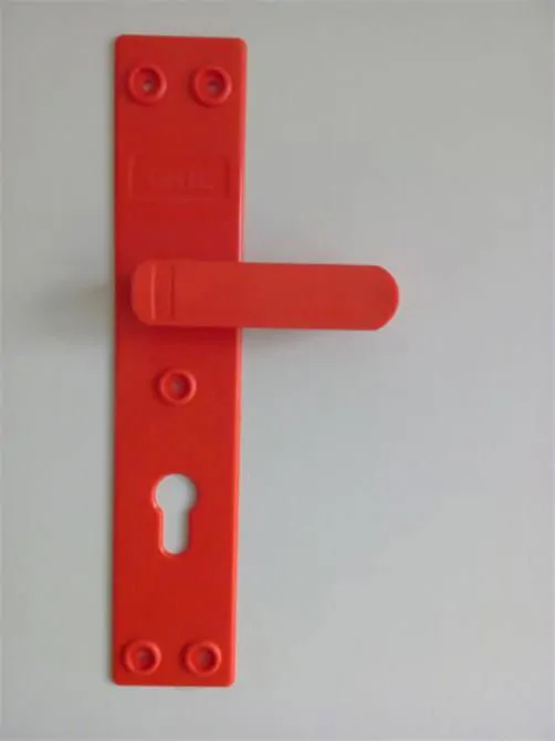 Flat Grooved Unbreakable Door Handle