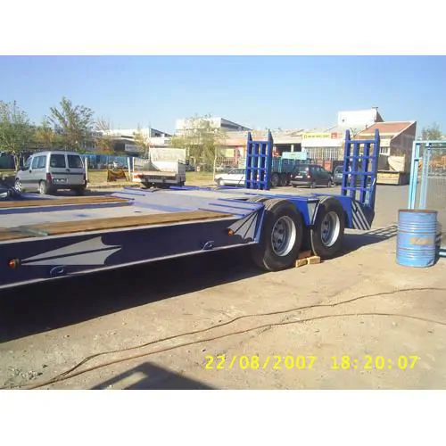 2 Akslı Lowbed Treyler
