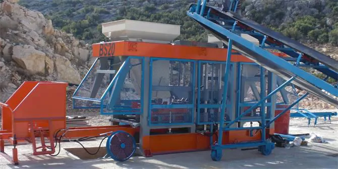 Beton Parke ve Briket Makinası