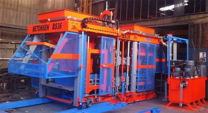 Fully Automatic Concrete Paving Stone and Brick Making Machine