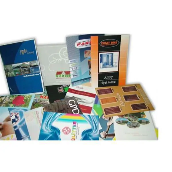 Broşür Katalog Dergi Afiş Insert Davetiye Baskıları