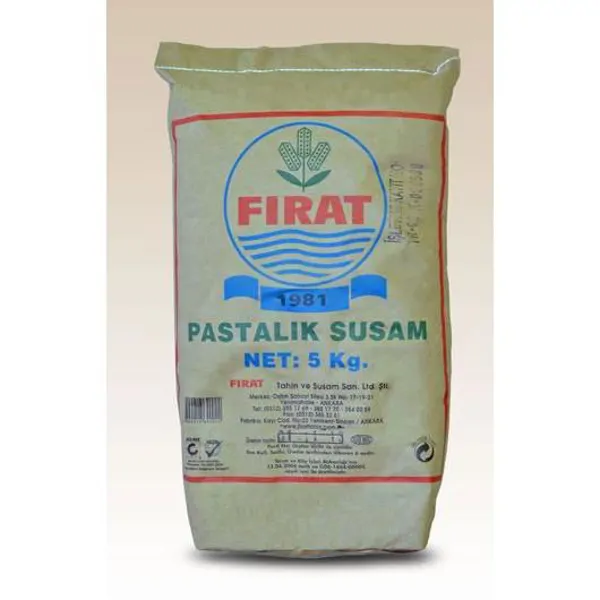 5 kg. Kavrulmuş Pastalık Susam