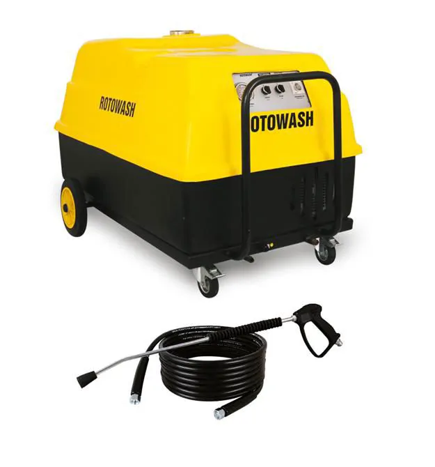 Rotowash HDS Hot-Cold Turbo Plus Water Jet Pressure Washer