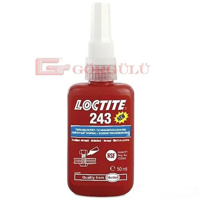 loctite 243 civata sabitleyici 50ml