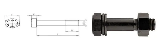 Preloaded Structural Steel Bolts