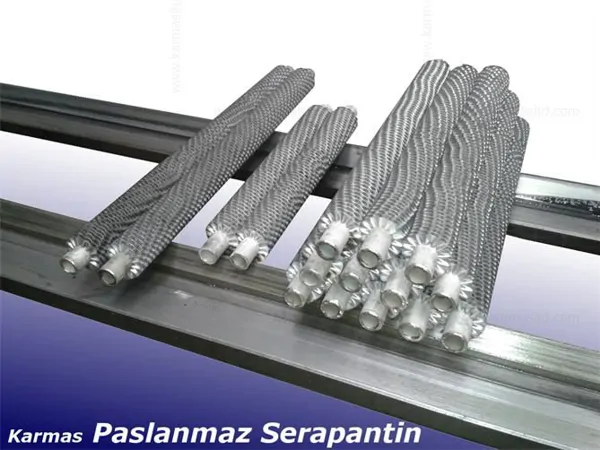 Serpantin Kanatlı Boru