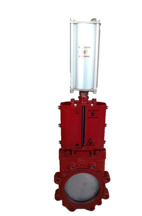 8'' PNÖMATİK BIÇAKLI GEYT VANA