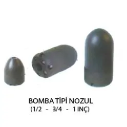 BOMB-TYPE NOZZLE (HEAVY DUTY)