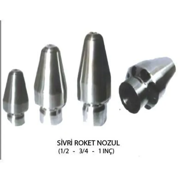 SİVRİ ROKET TİP NOZUL