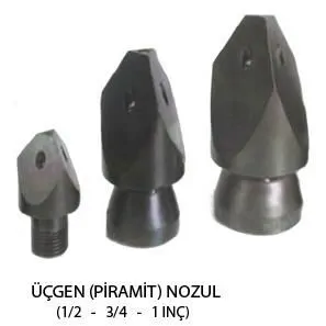 TRIANGULAR (PYRAMID) TYPE NOZZLE