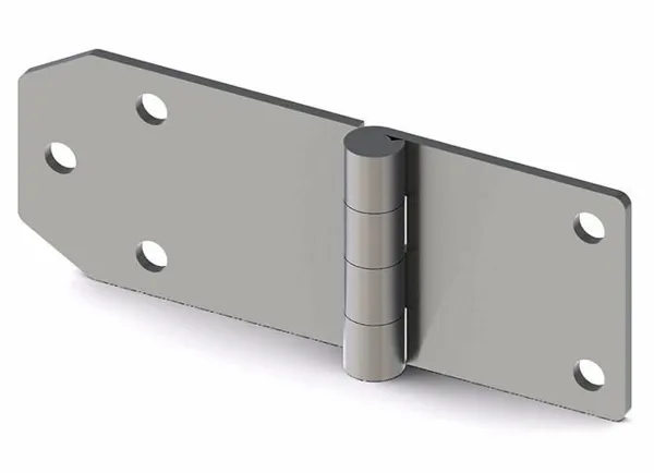 Paslanmaz Yaprak Menteşe 100x38x2 mm