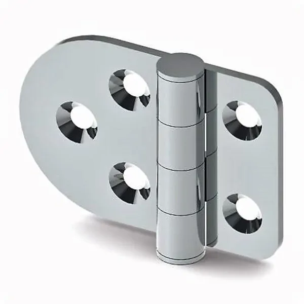 Paslanmaz Yaprak Menteşe 54x38x2 mm