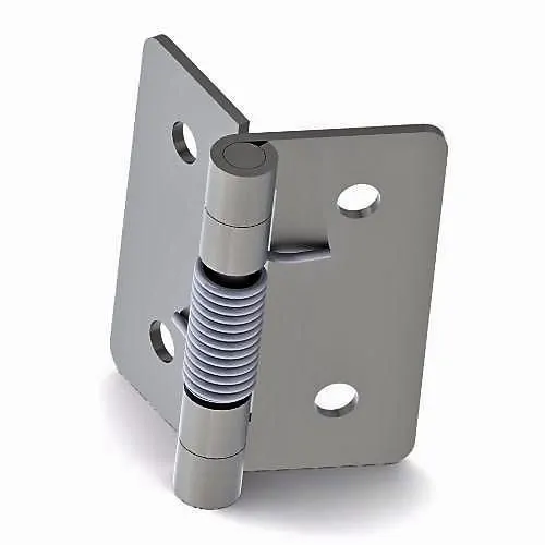 Paslanmaz Yaylı Yaprak Menteşe 50x50x1,5 mm