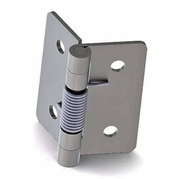 Paslanmaz Yaylı Yaprak Menteşe 50x50x1,5 mm
