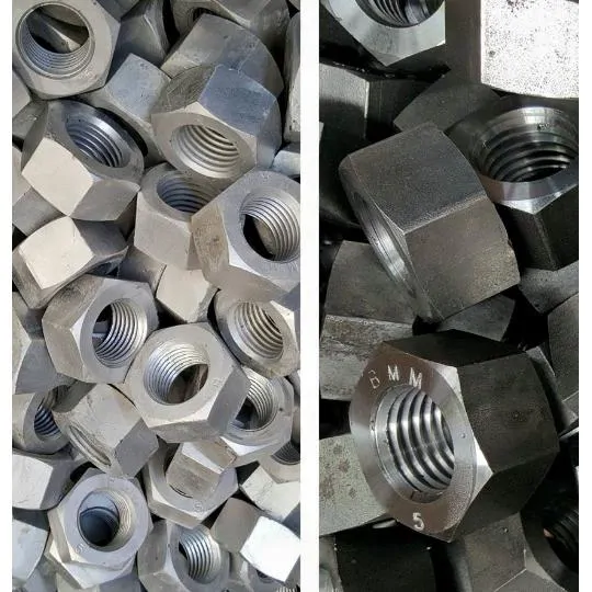 Galvanized Nut - Black Nut