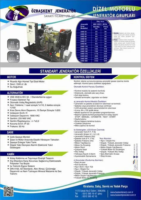 Diesel Generator Sets