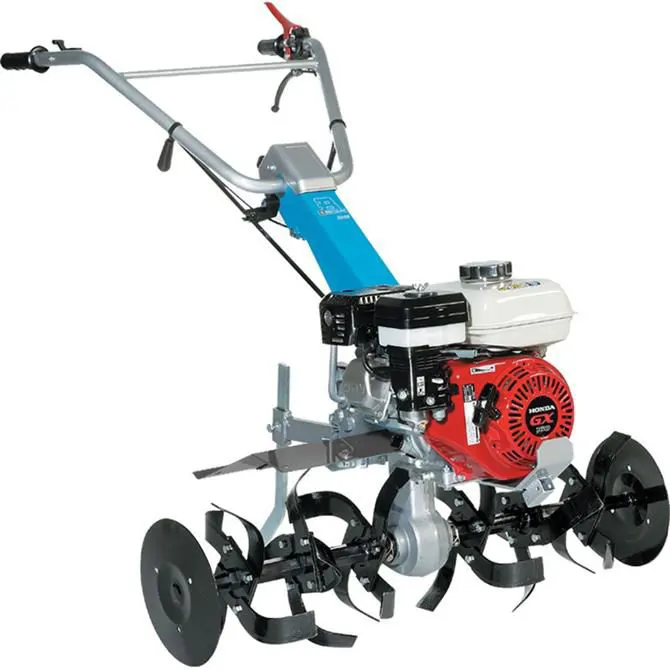 Gasoline-powered tiller