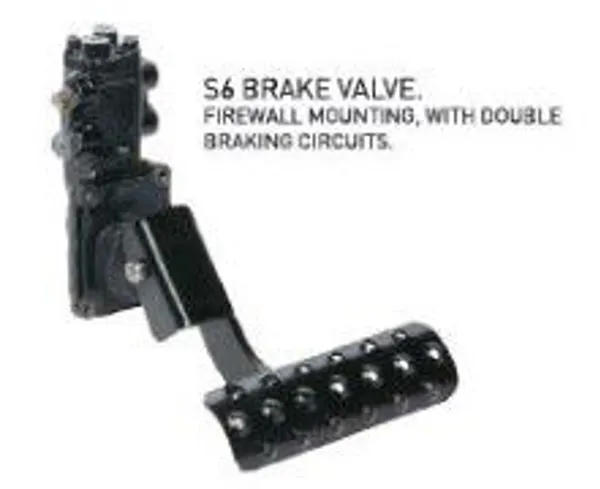 Safim S6T İki Kademeli Fren Valfi (Twin Powered S6T Brake Valve)